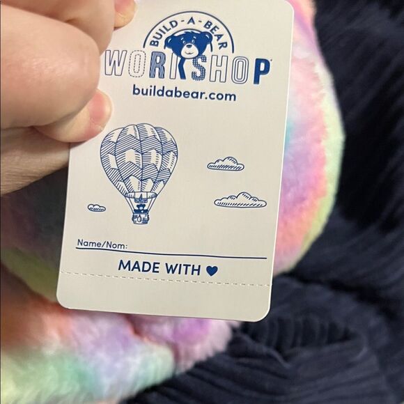 Rainbow Clouds Frog Stuffed Animal - Picture 4 of 5